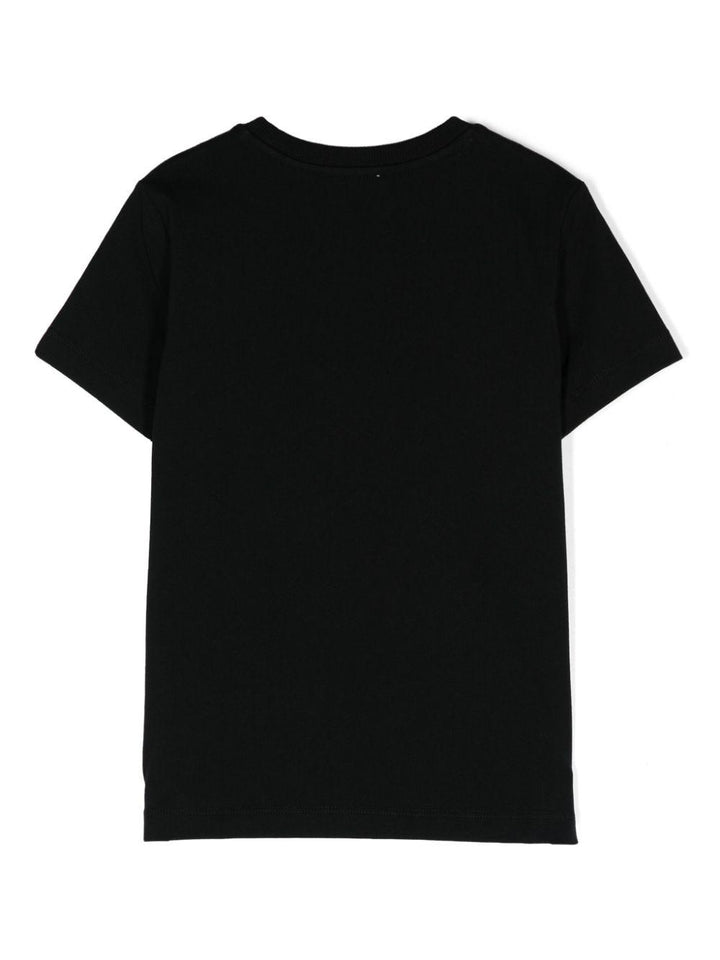 T-shirt unisex in cotone nera