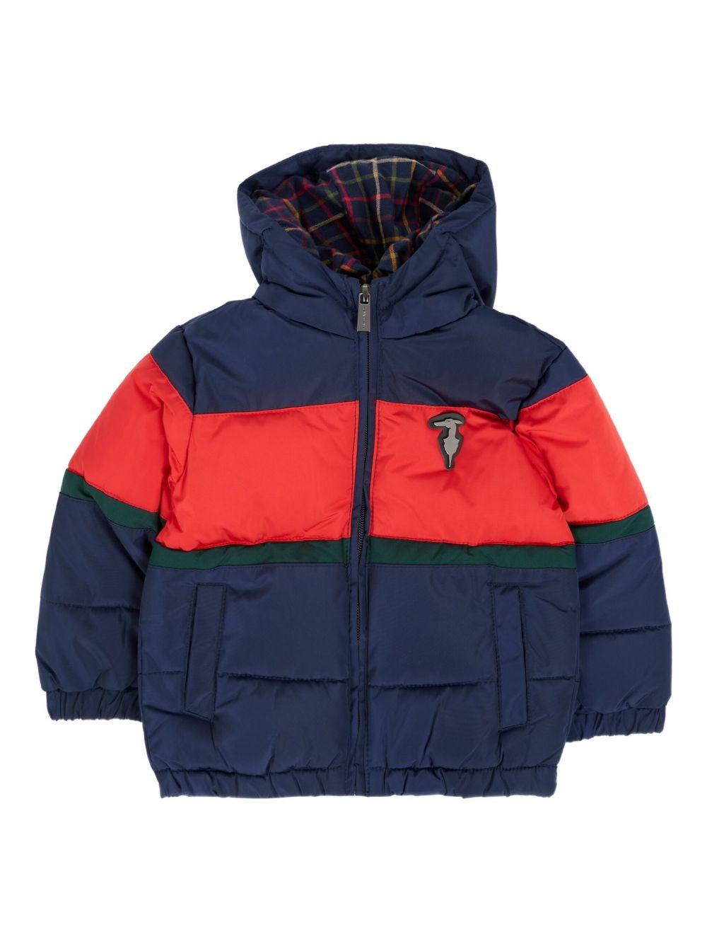 Giubbotto blu navy per neonato TIA25028PI PEA Trussardi Kids 