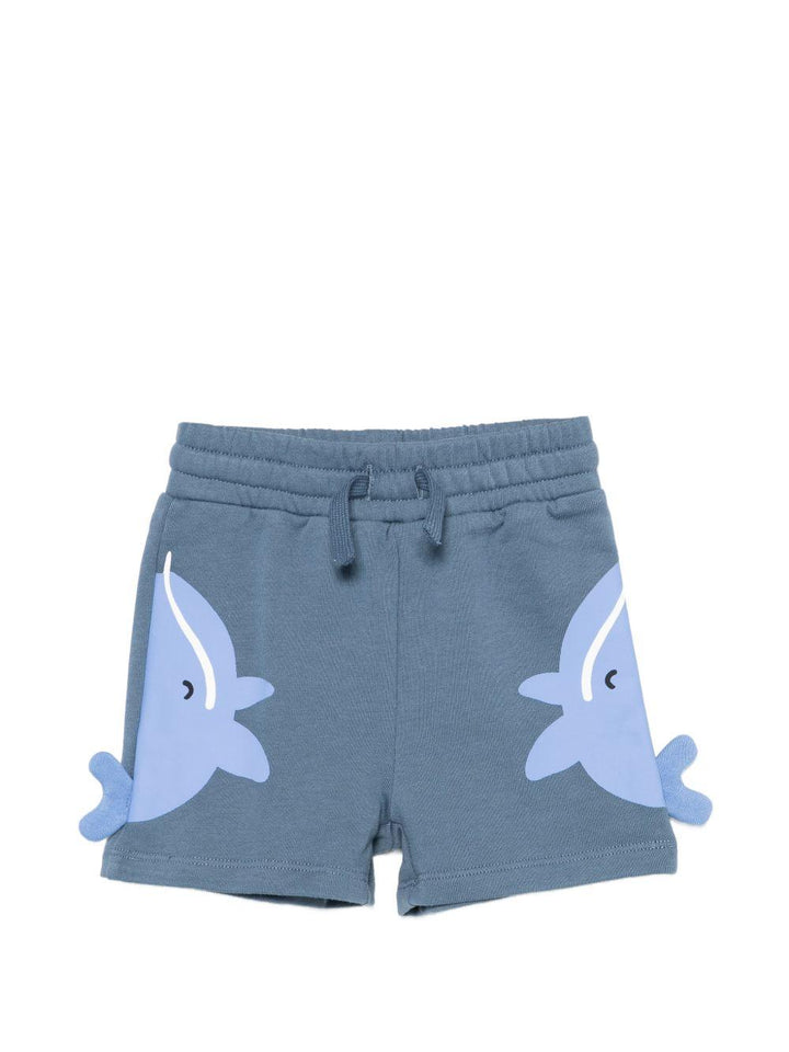 Bermuda blu per neonato TY6589Z3409 61B Stella McCartney Kids 