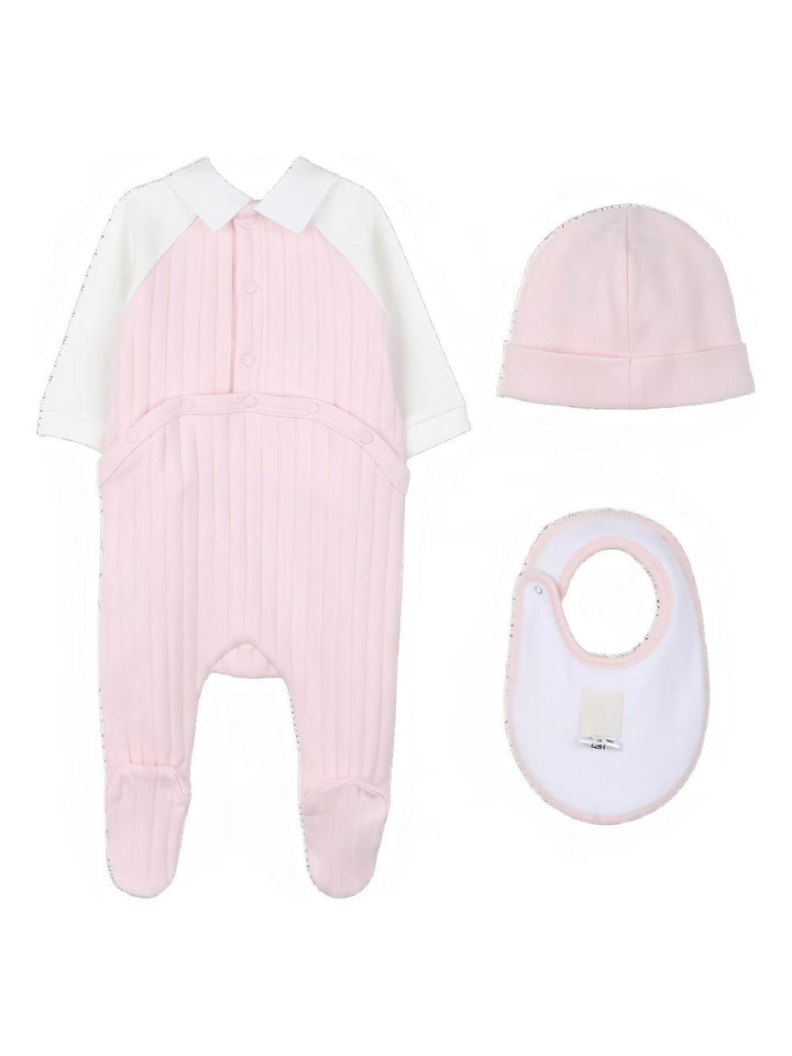Pigiama rosa per neonata H30864 44Z Givenchy Kids 