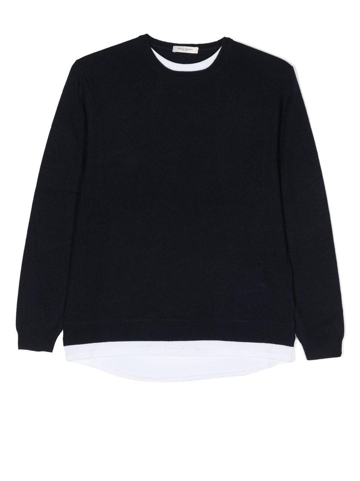 Maglione blu per bambino