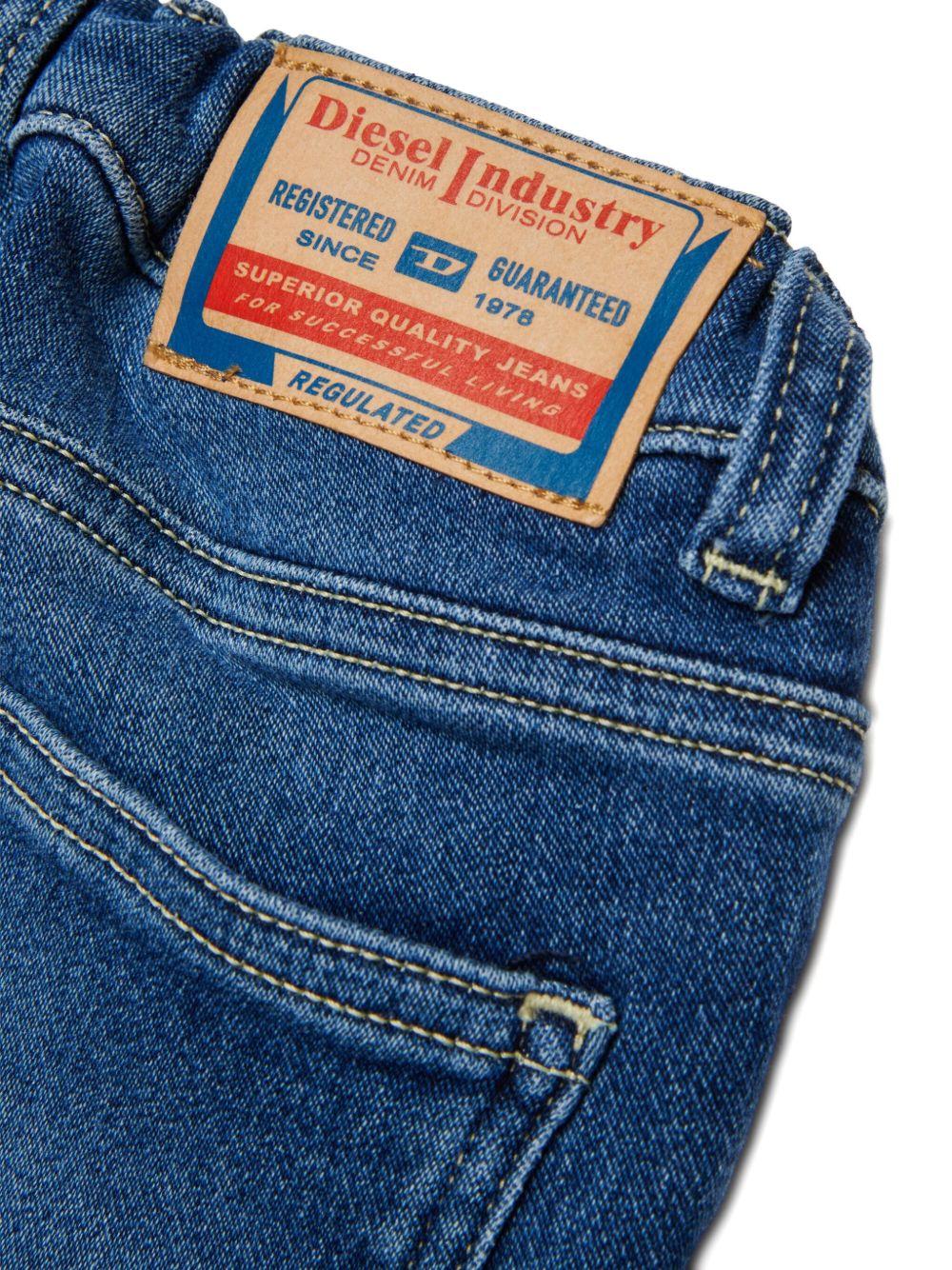 Jeans blu per neonato K00322KXBR0 K01 Diesel Kids 