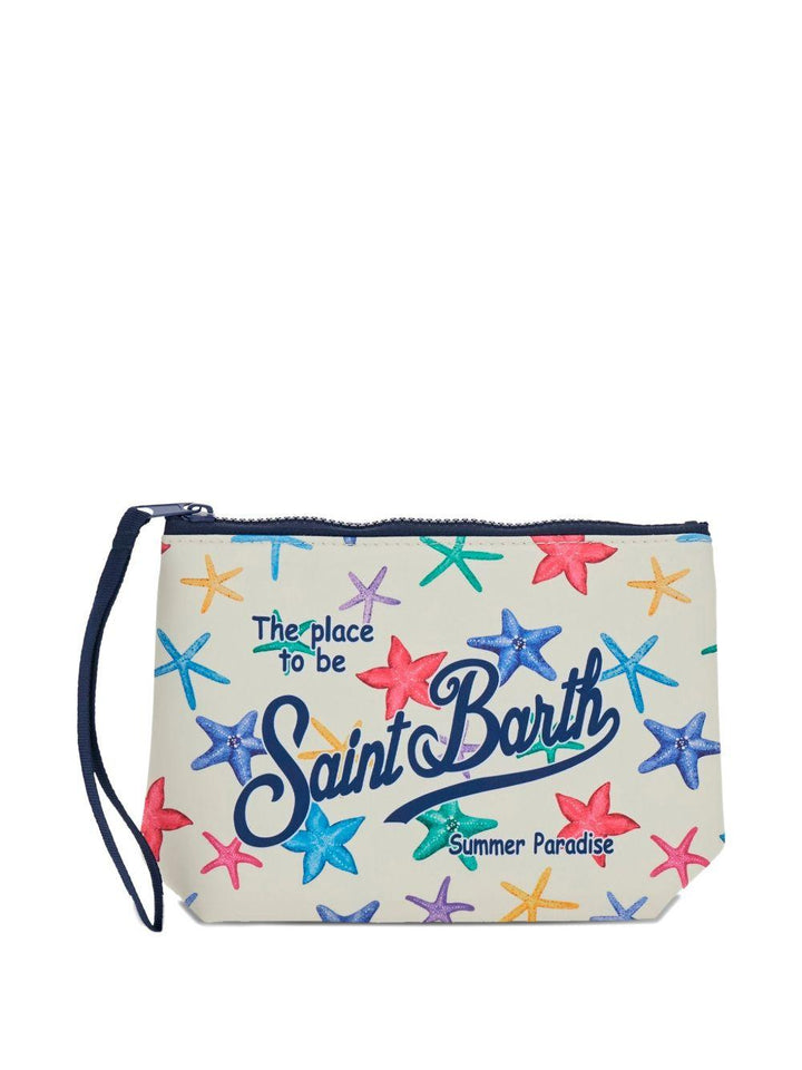 Borsa bianca/multicolor per bambina ALIN001 00578L MC2 Saint Barth Kids 