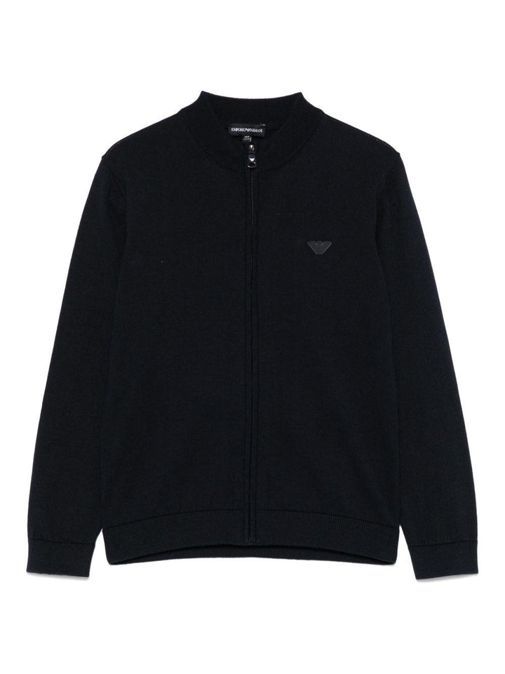 Maglione blu navy per bambino EB000439AF15211 UB118 Emporio Armani Kids 
