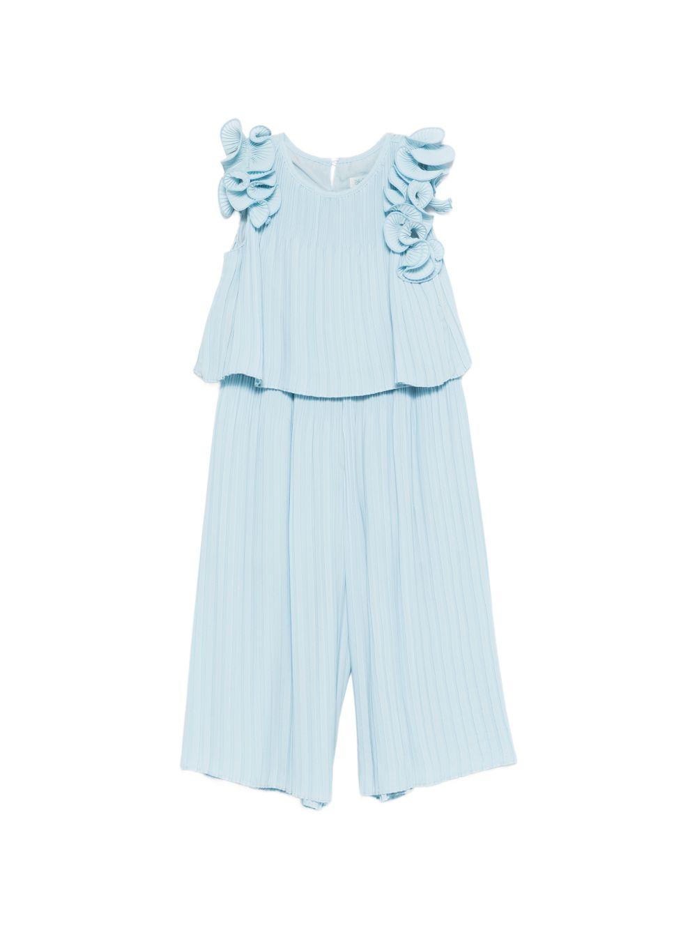 Completo azzurro cielo per bambina 5285 034 Abel & Lula 