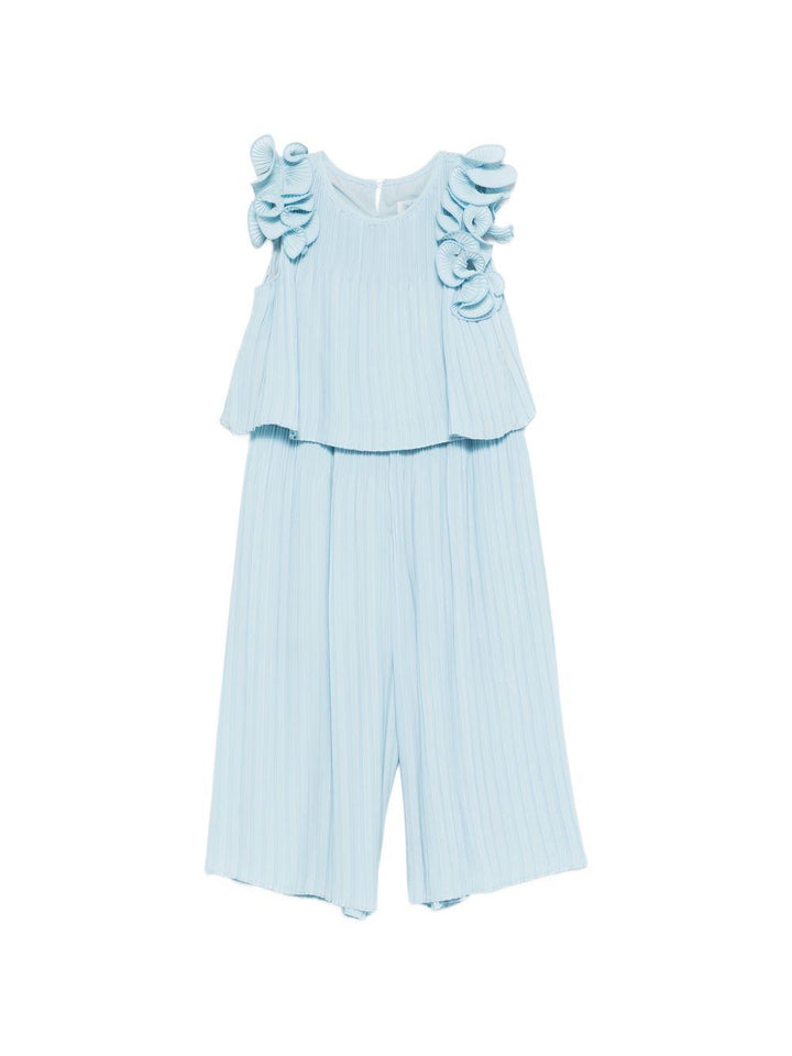 Completo azzurro cielo per bambina 5285 034 Abel & Lula 