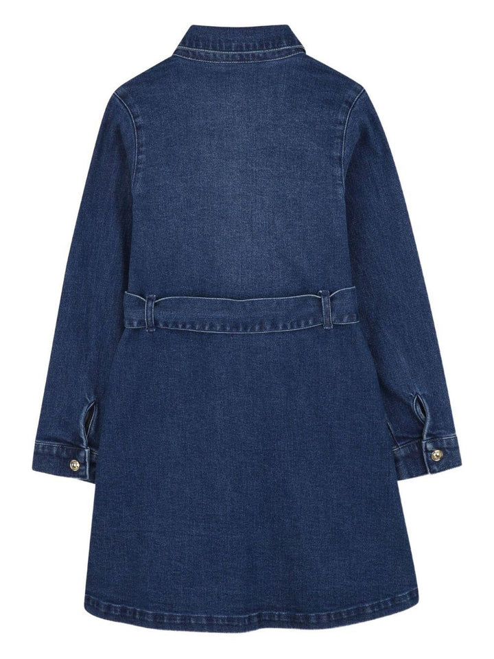 Abito in denim blu per bambina R30480 Z10 Michael Kors Kids 