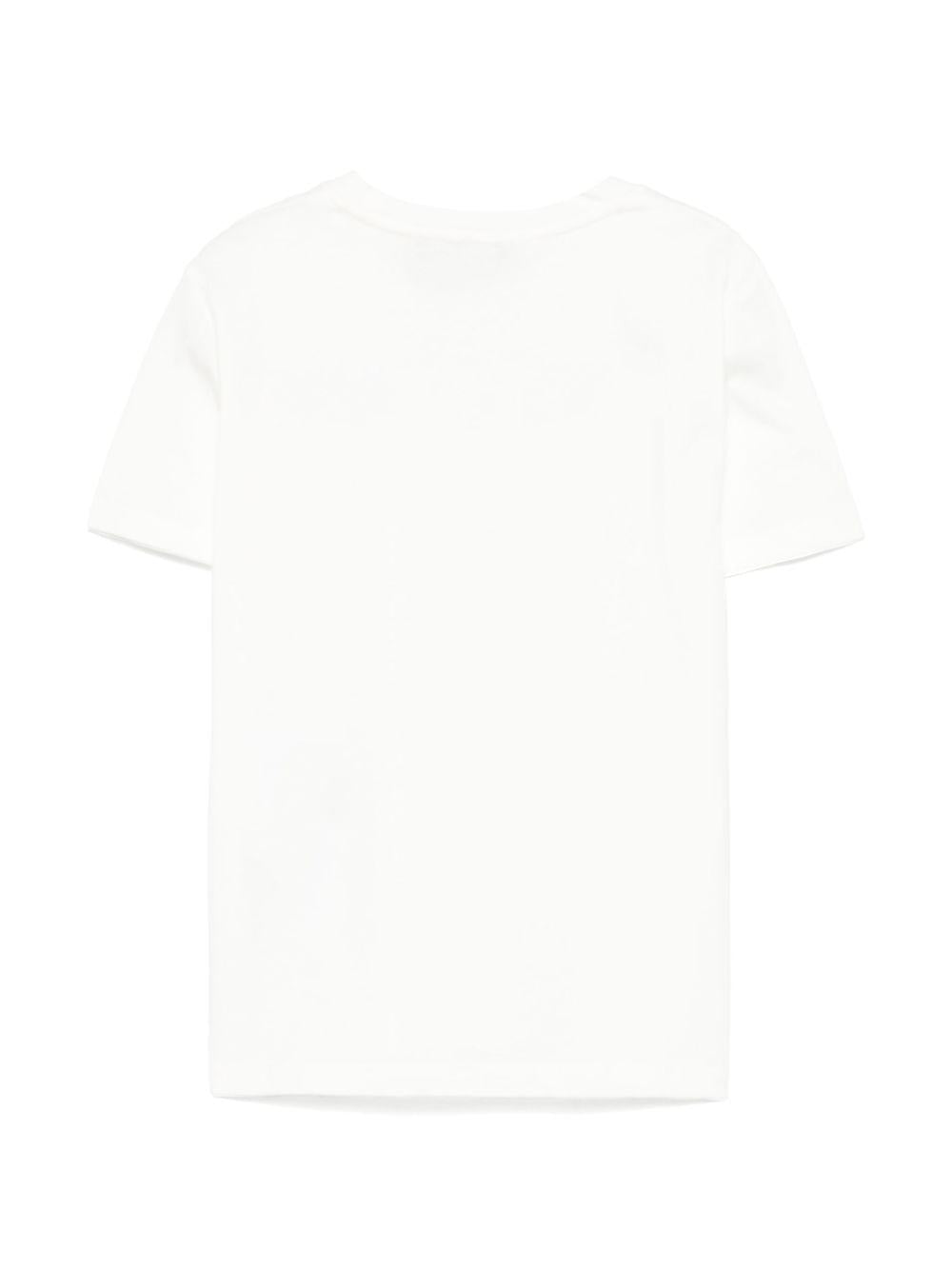T-shirt bianca per bambino EB000421AF15013 M0135 Emporio Armani Kids 