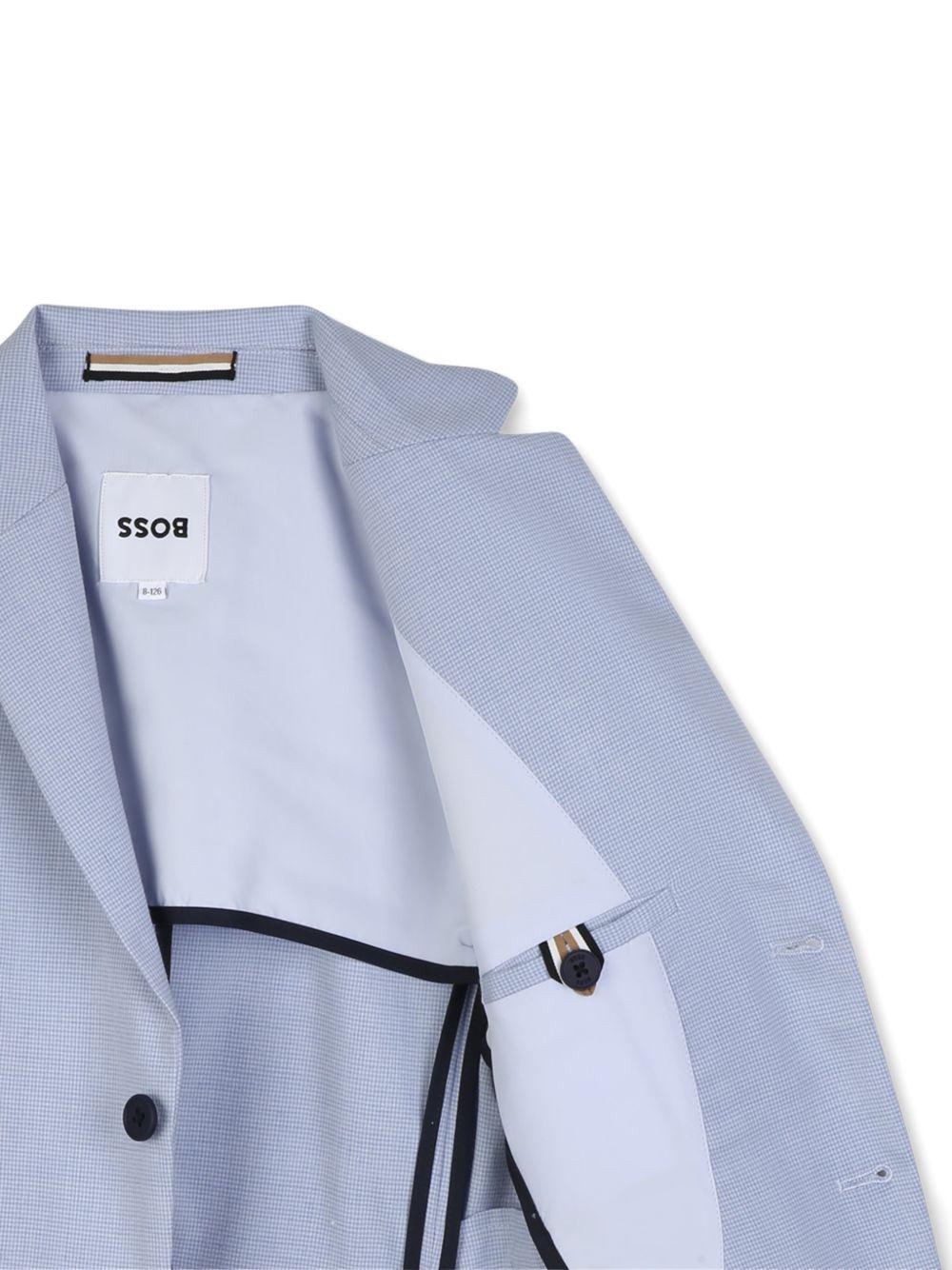 Giacca blu pallido per bambino J52995 57 Boss Kids 