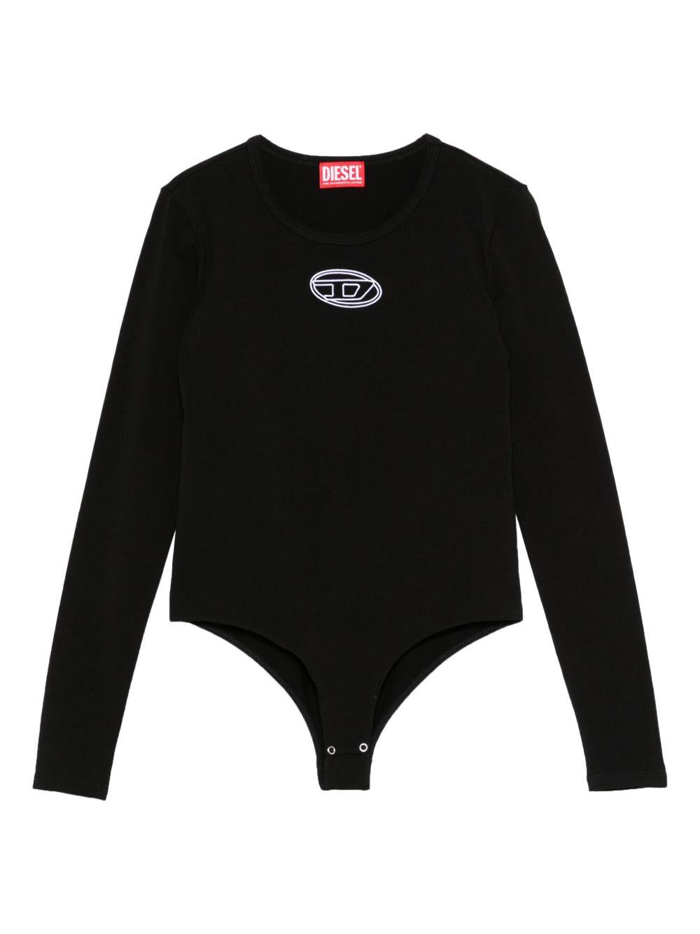 Body nero per bambina