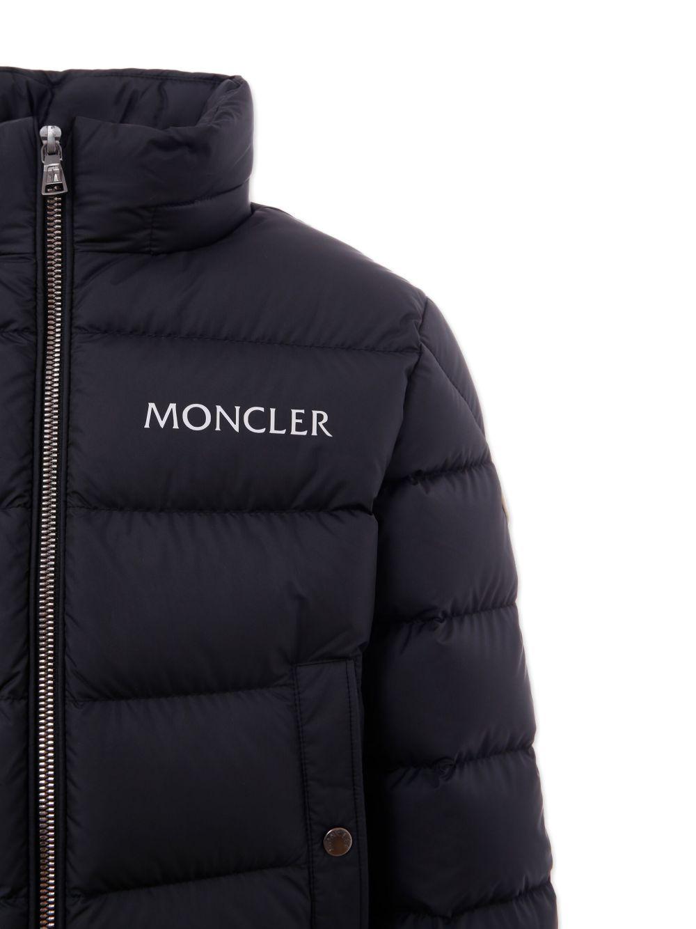 Giubbotto nero per bambino 9541A00026597X2 999 Moncler Kids 