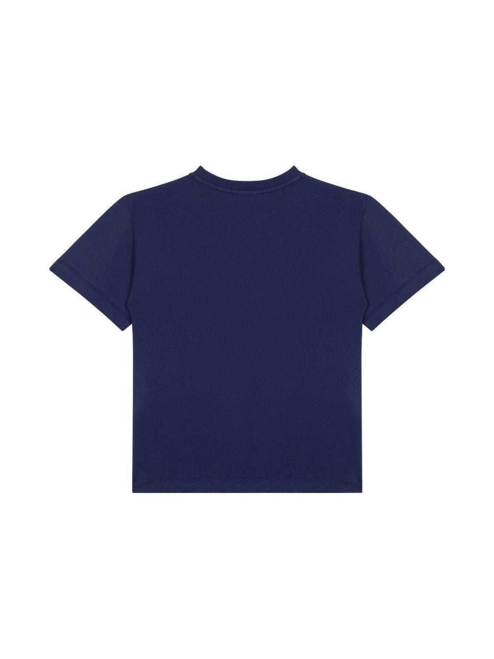T-shirt blu navy per bambino