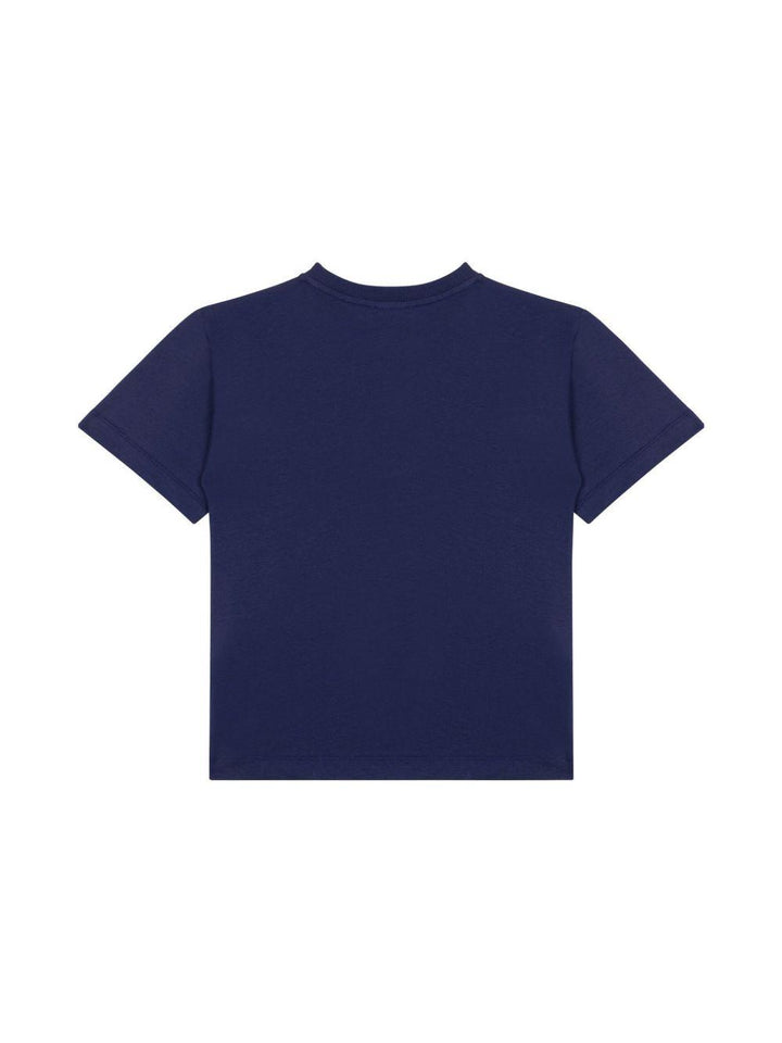 T-shirt blu navy per bambino