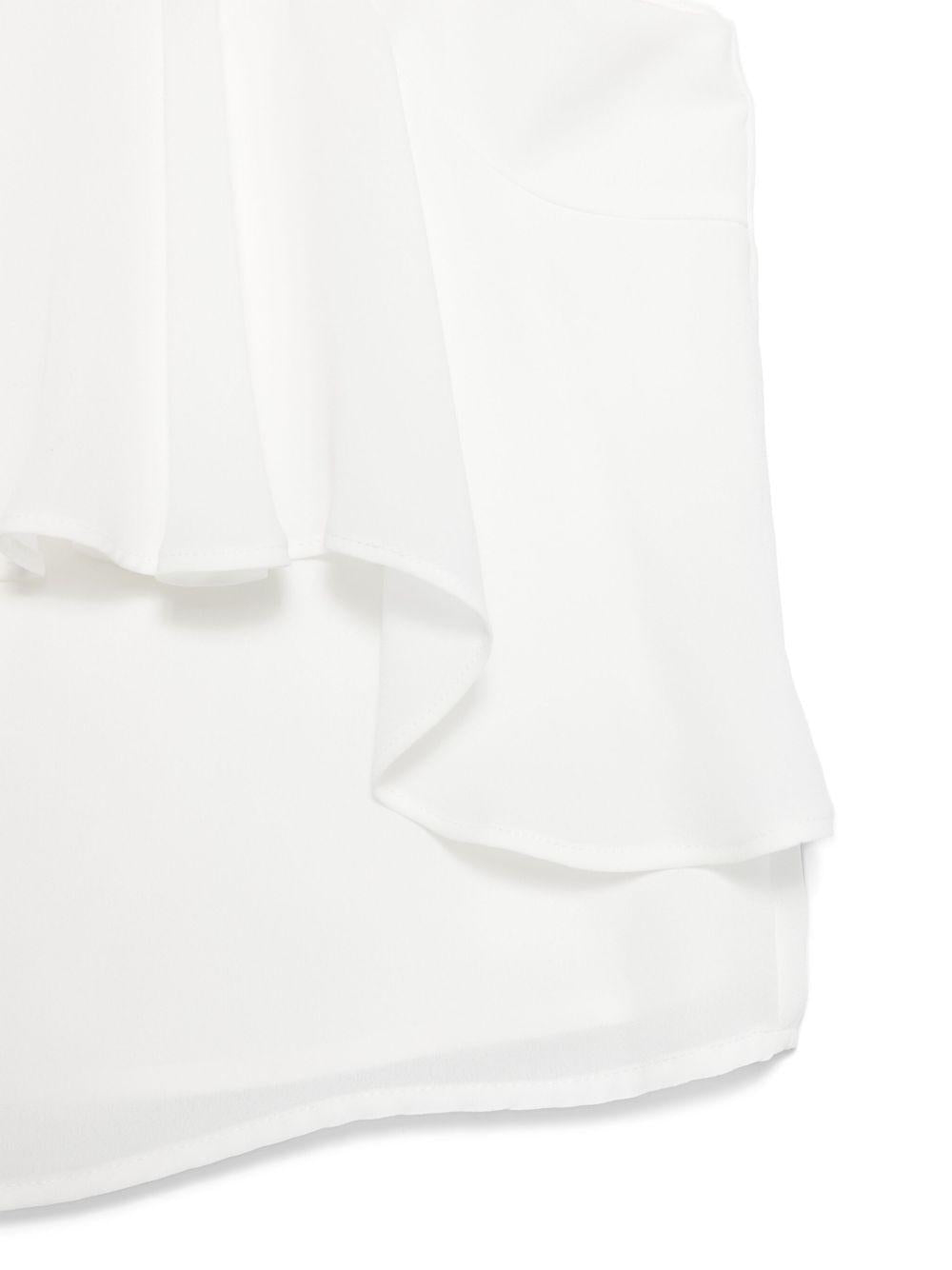 Top bianco per bambina