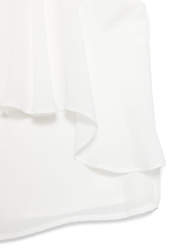 Top bianco per bambina
