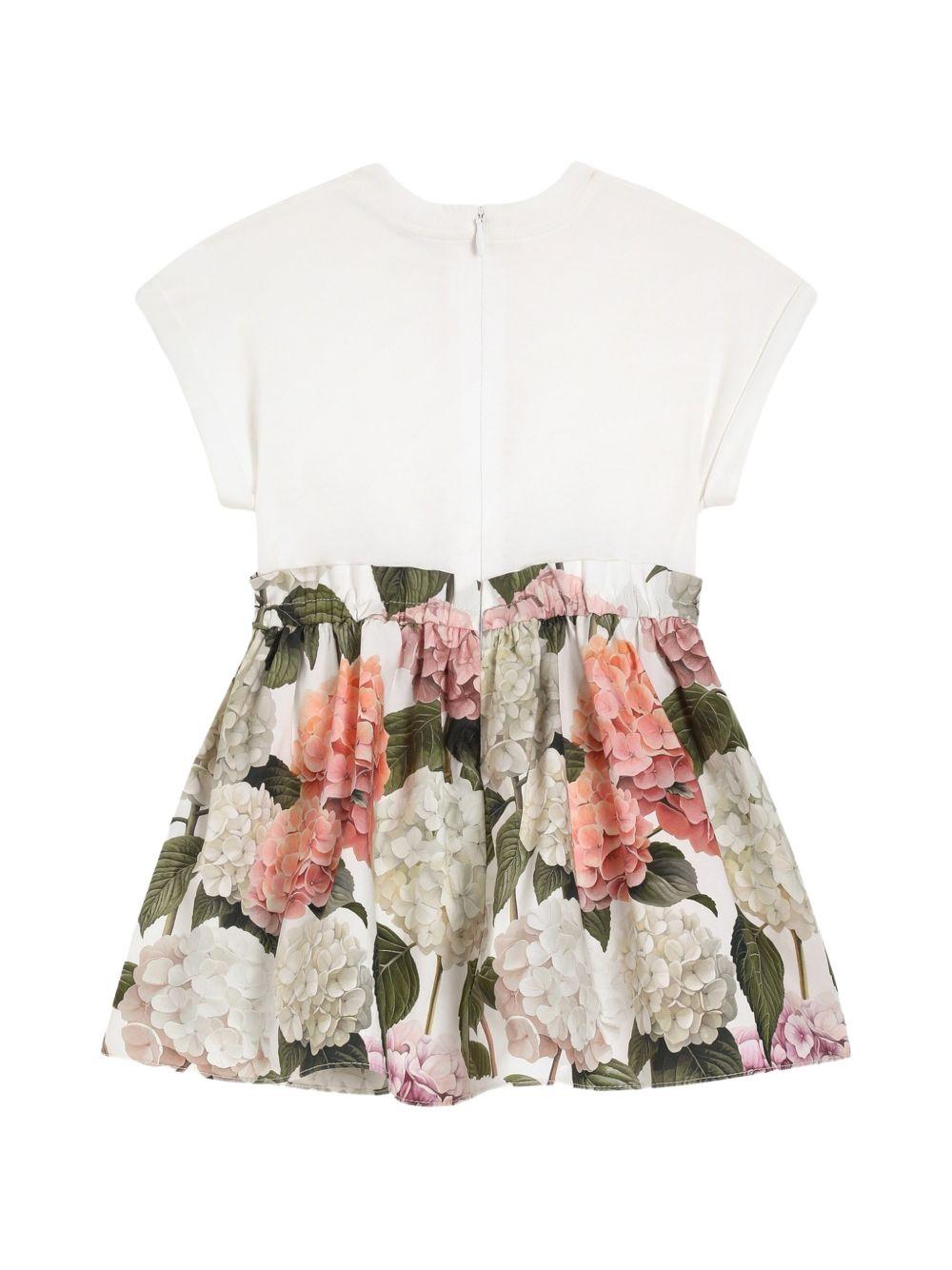 Abito bianca/floreale per neonata L2JDAUG7PQP S9000 Dolce & Gabbana Kids 