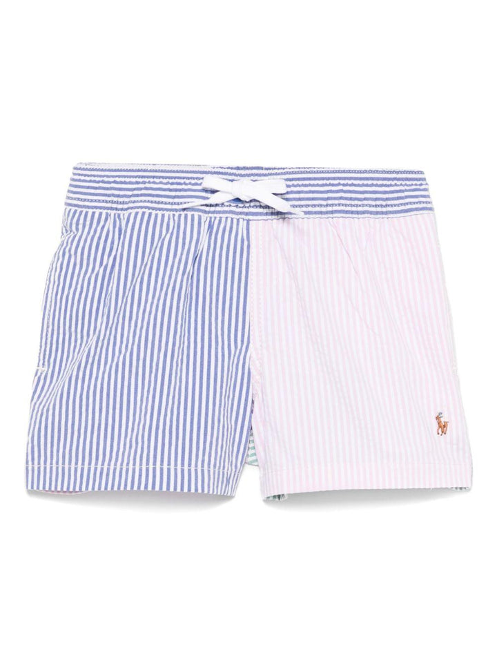 Costume blu/rosa/bianco per bambino