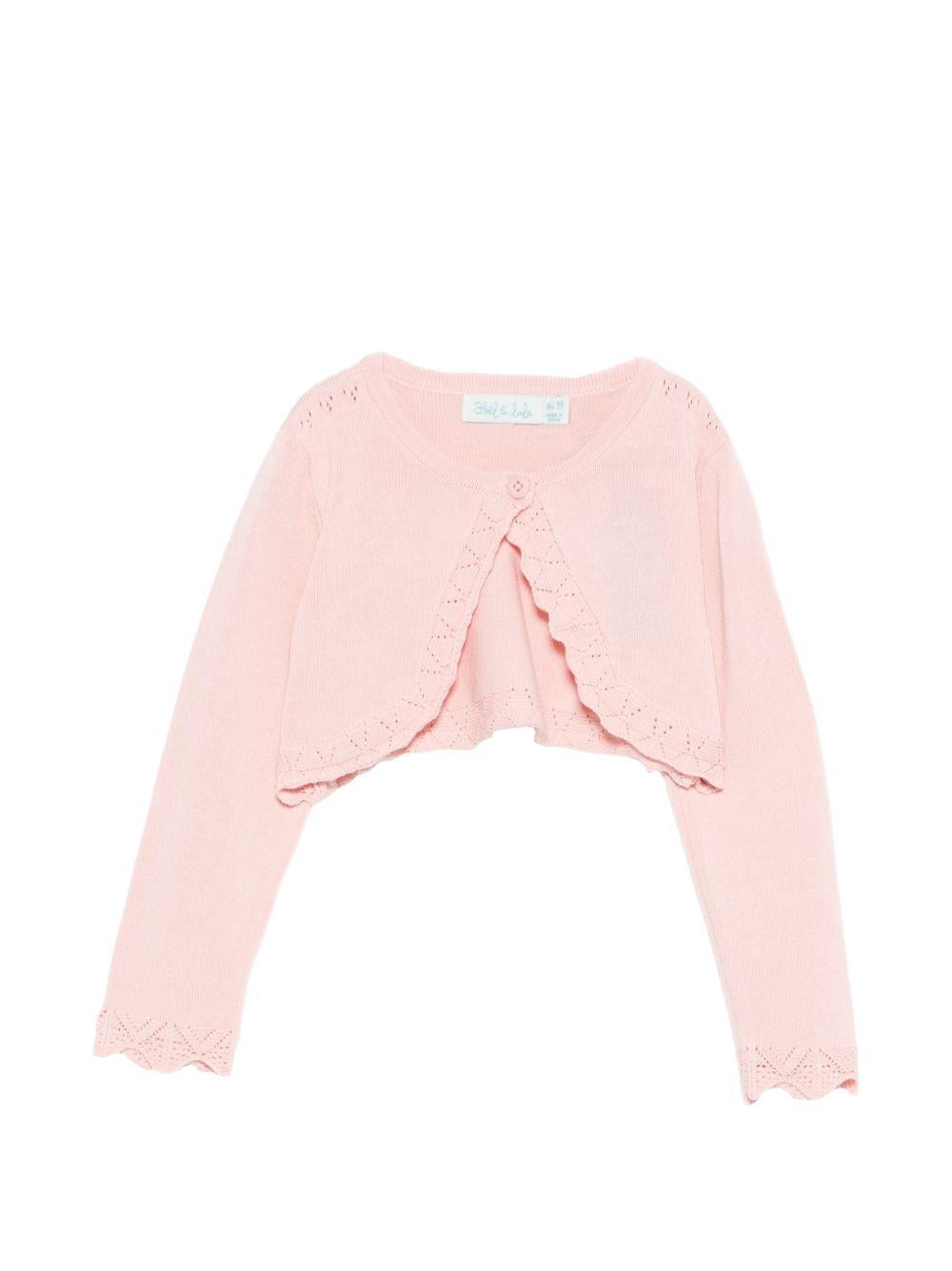 Cardigan rosa per neonata 5301 028 Abel & Lula 