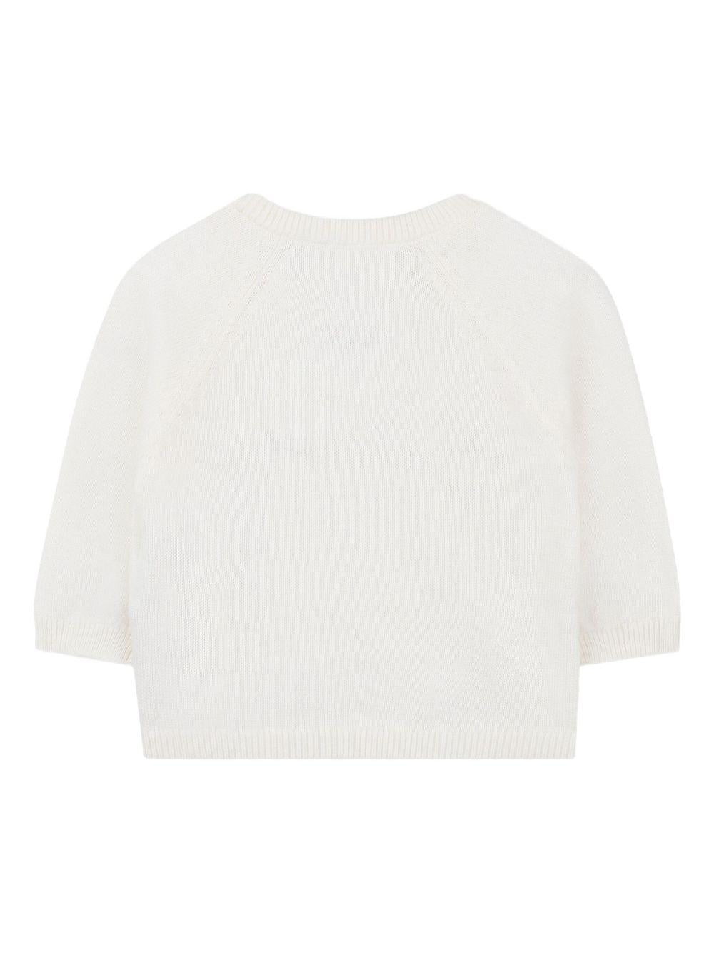 Completo bianco/beige per neonato H30872 117 Givenchy Kids 