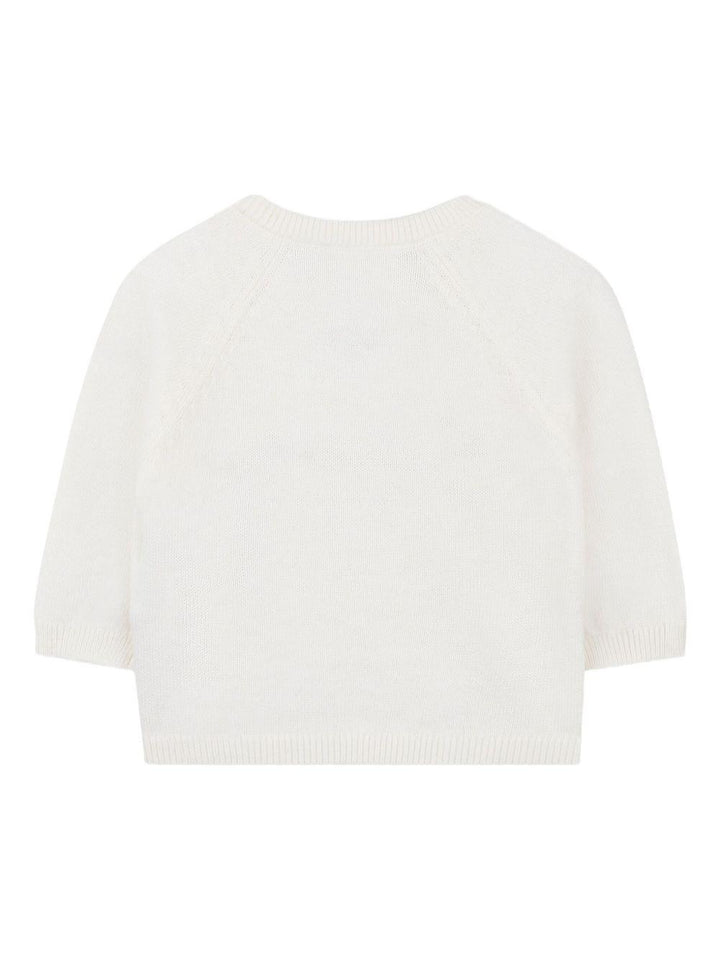 Completo bianco/beige per neonato H30872 117 Givenchy Kids 
