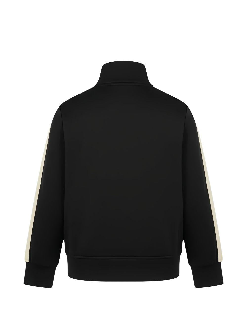 Felpa nera per bambino PBBD002S26FAB001 110 Palm Angels Kids 