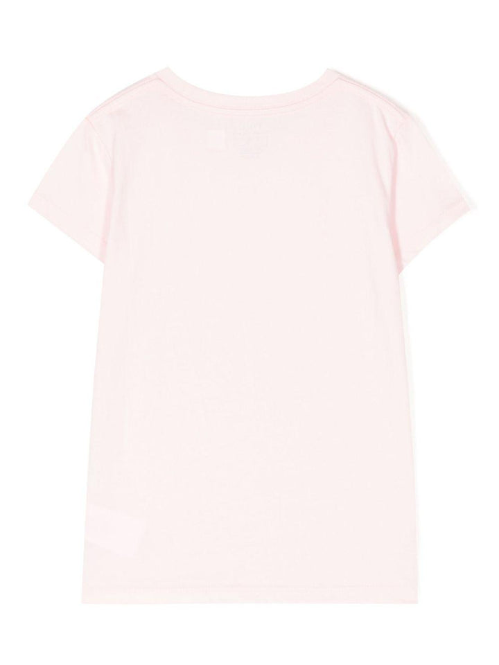 T-shirt rosa chiaro per bambina 313833549 033 Ralph Lauren Kids 