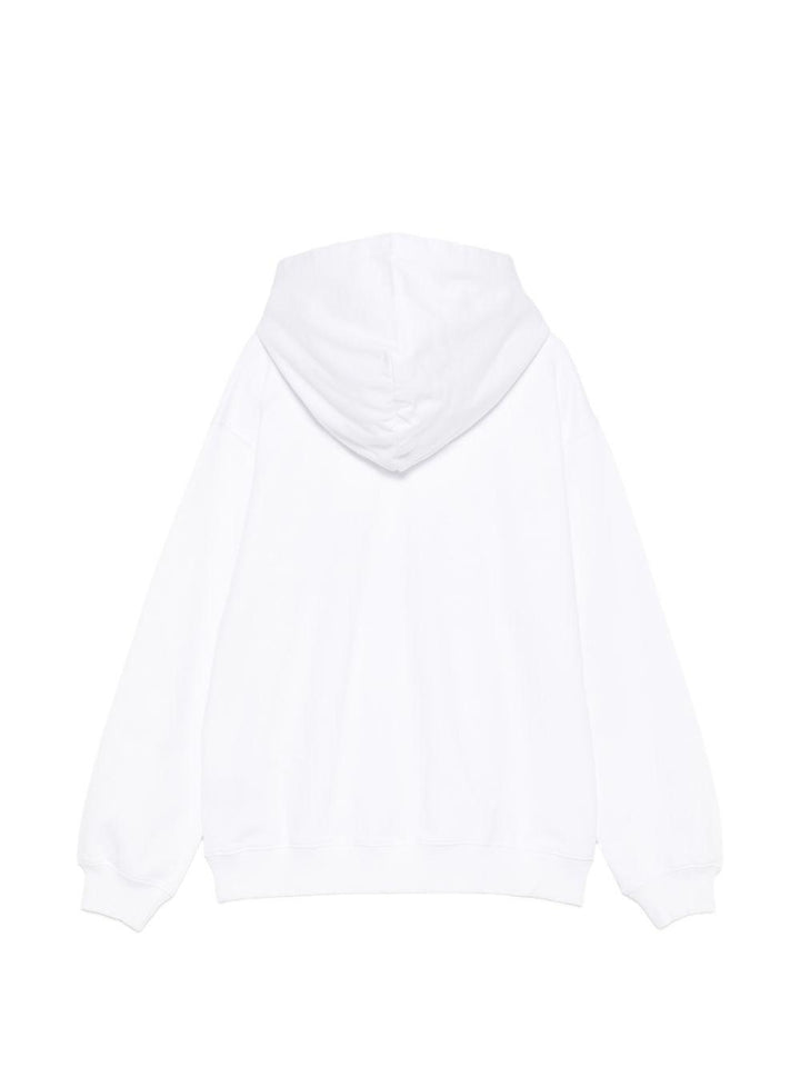 Felpa bianca per bambino OBBB001S26FLE002 1000 Off White Kids 