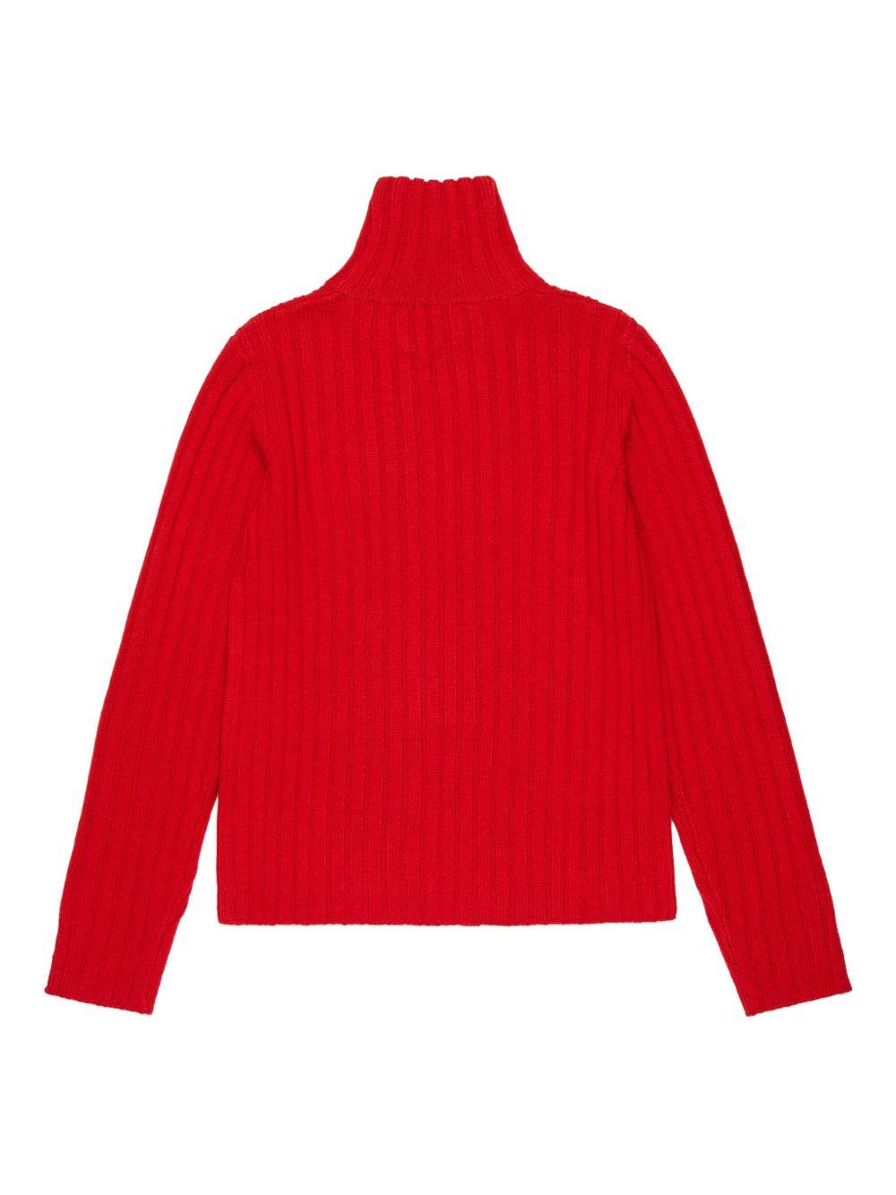 Maglione rosso per bambina MX0238MX00F MX400 Max&co Kids 