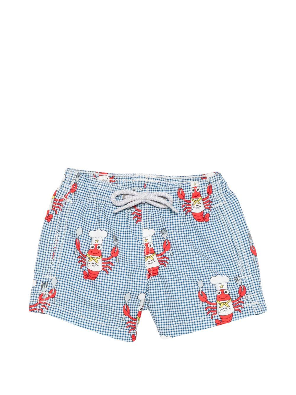 Costume azzurro per bambino JEA0001 00073L MC2 Saint Barth Kids 