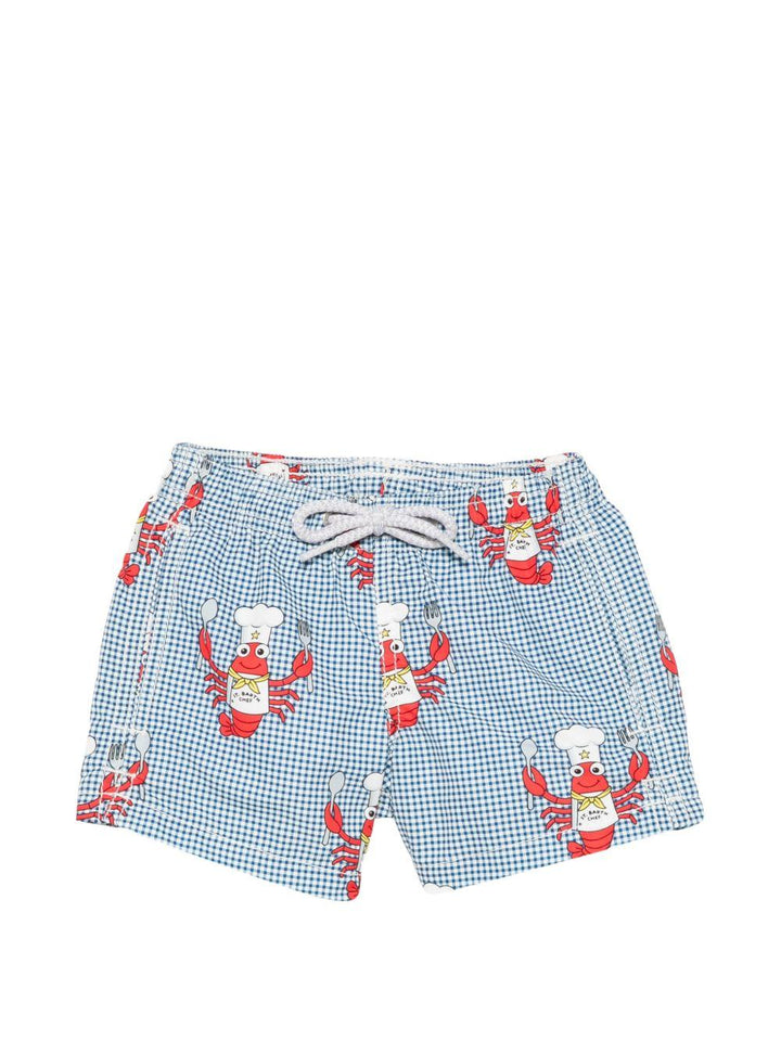 Costume azzurro per bambino JEA0001 00073L MC2 Saint Barth Kids 