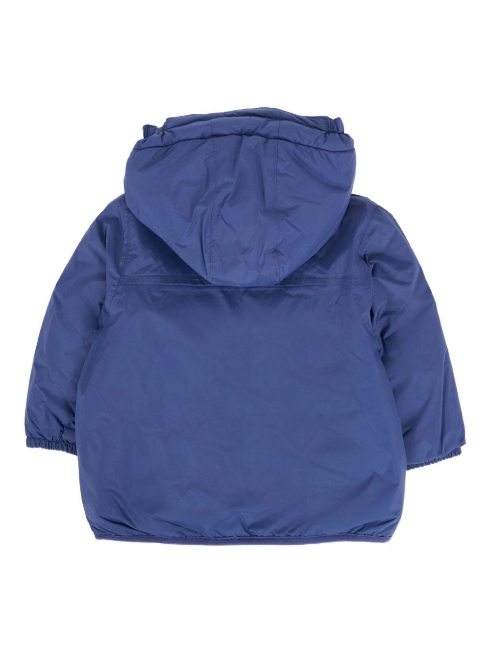 Giubbotto blu per neonato K7142RW 867 K-Way Kids 