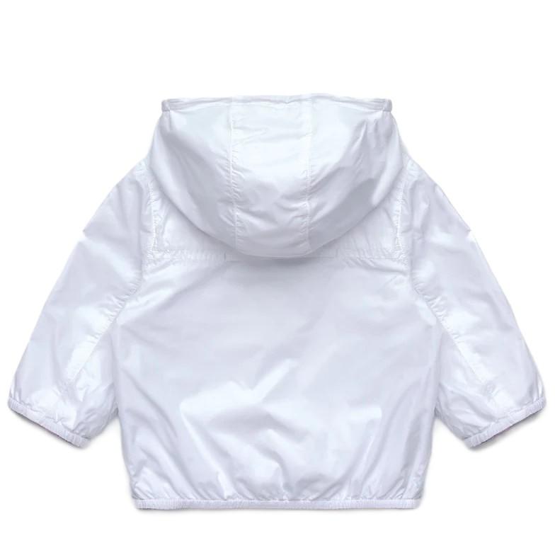 Giubbotto rosa/bianco per neonata K2123IW C56 K-Way Kids 