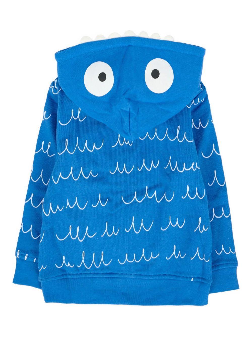 Felpa blu per neonato TX4580Z3201 60QBC Stella McCartney Kids 