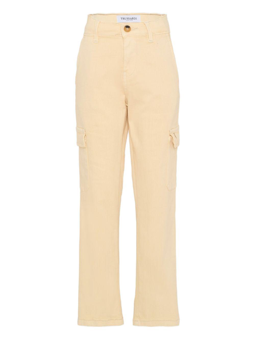 Pantalone beige per bambina TBA25035PA NEW Trussardi Kids 