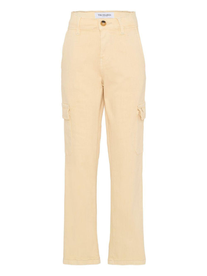 Pantalone beige per bambina TBA25035PA NEW Trussardi Kids 
