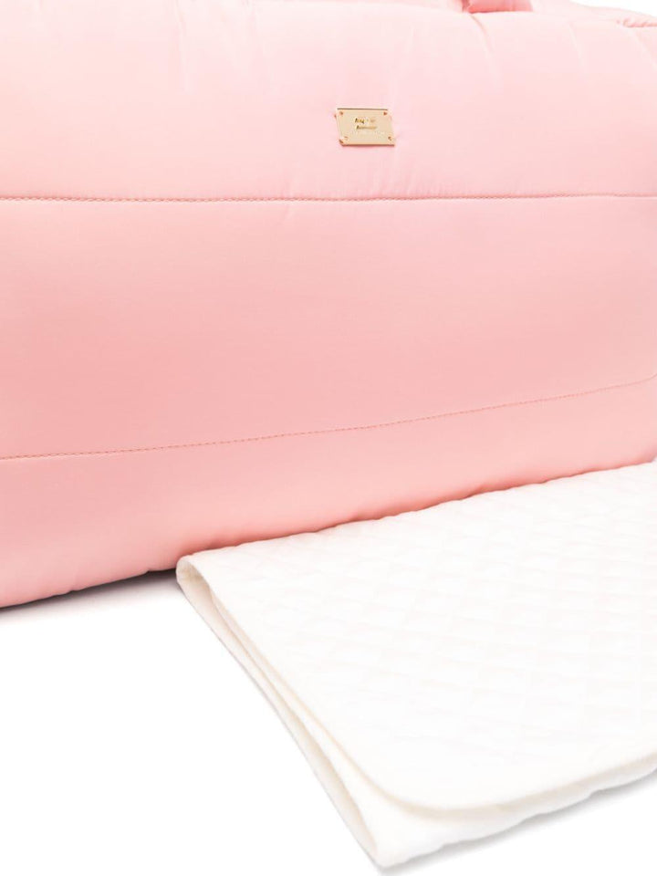 Borsa mamma rosa con logo ENBO0230NY167 C021 Elisabetta Franchi Kids 
