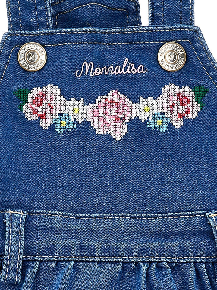 Abito in jeans per neonata 39G7047017 0055 Monnalisa Kids 