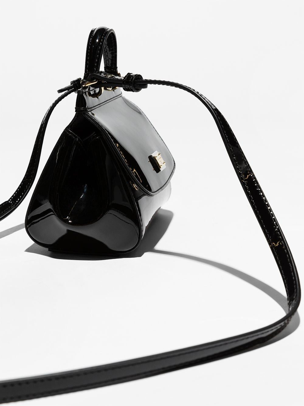 Borsa nera per bambina EB0003A1067 80999 Dolce & Gabbana Kids 