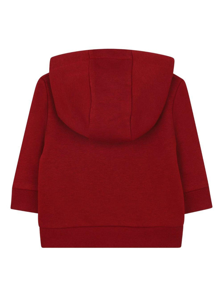 Felpa rosso scuro per neonato J52461 96D Boss Kids 