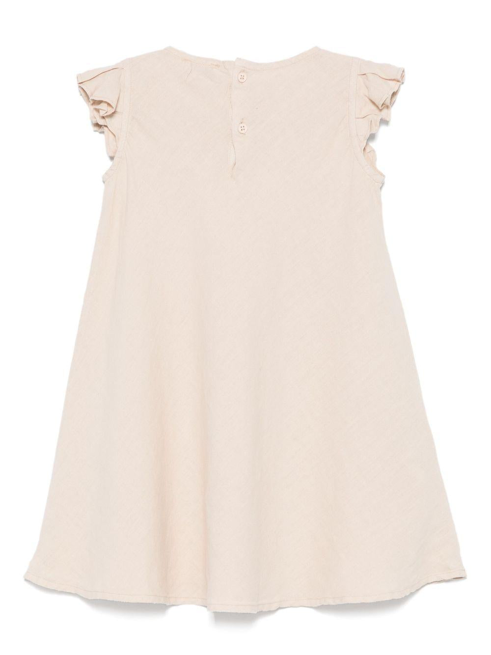 Abito beige chiaro per bambina