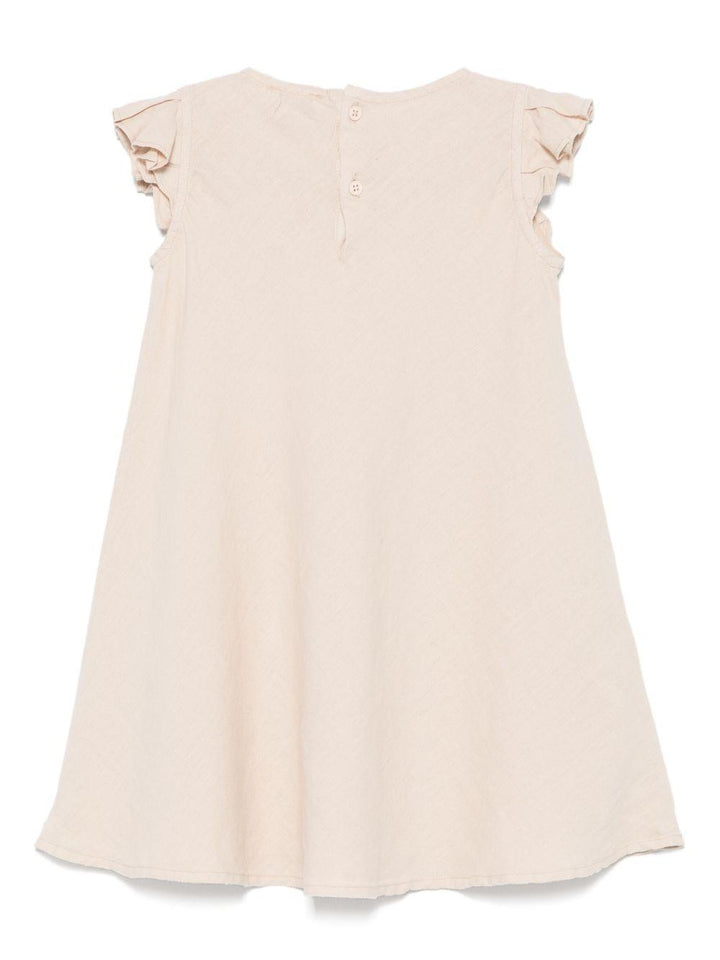 Abito beige chiaro per bambina