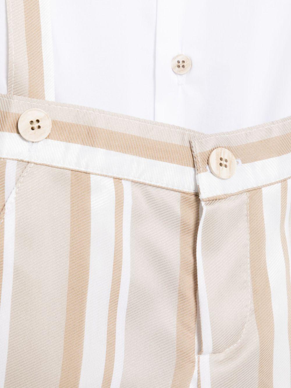 Completo elegante beige chiaro per bambino