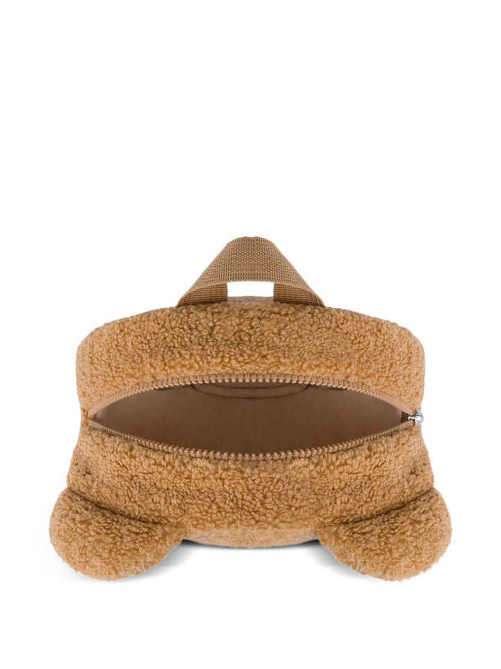 Zaino marrone per bambino MUX05ELIA00 20351 Moschino Kids 