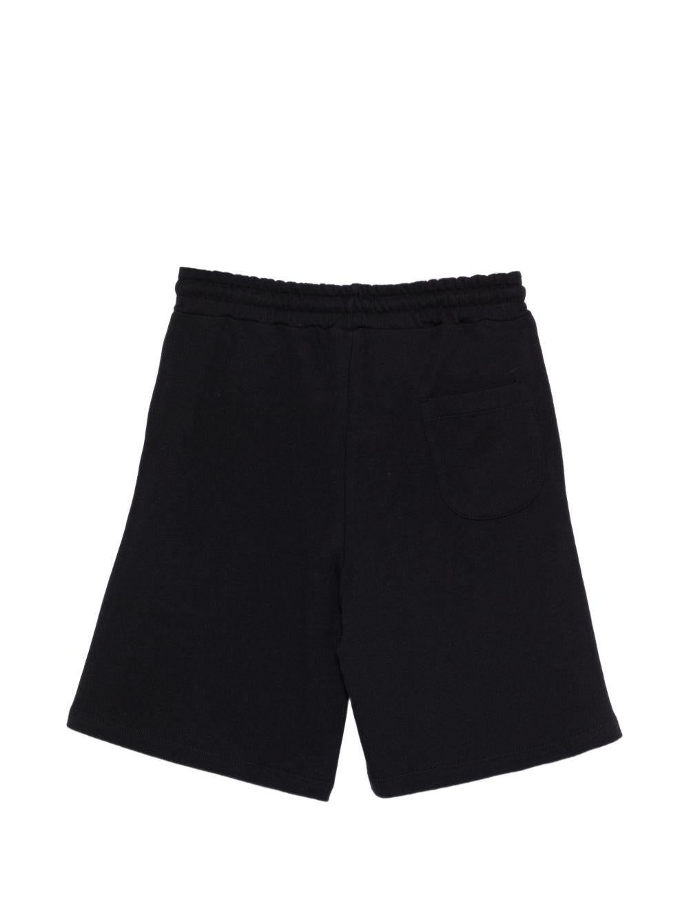 Bermuda nera per bambino S6MSJUBE018 110 Msgm Kids 