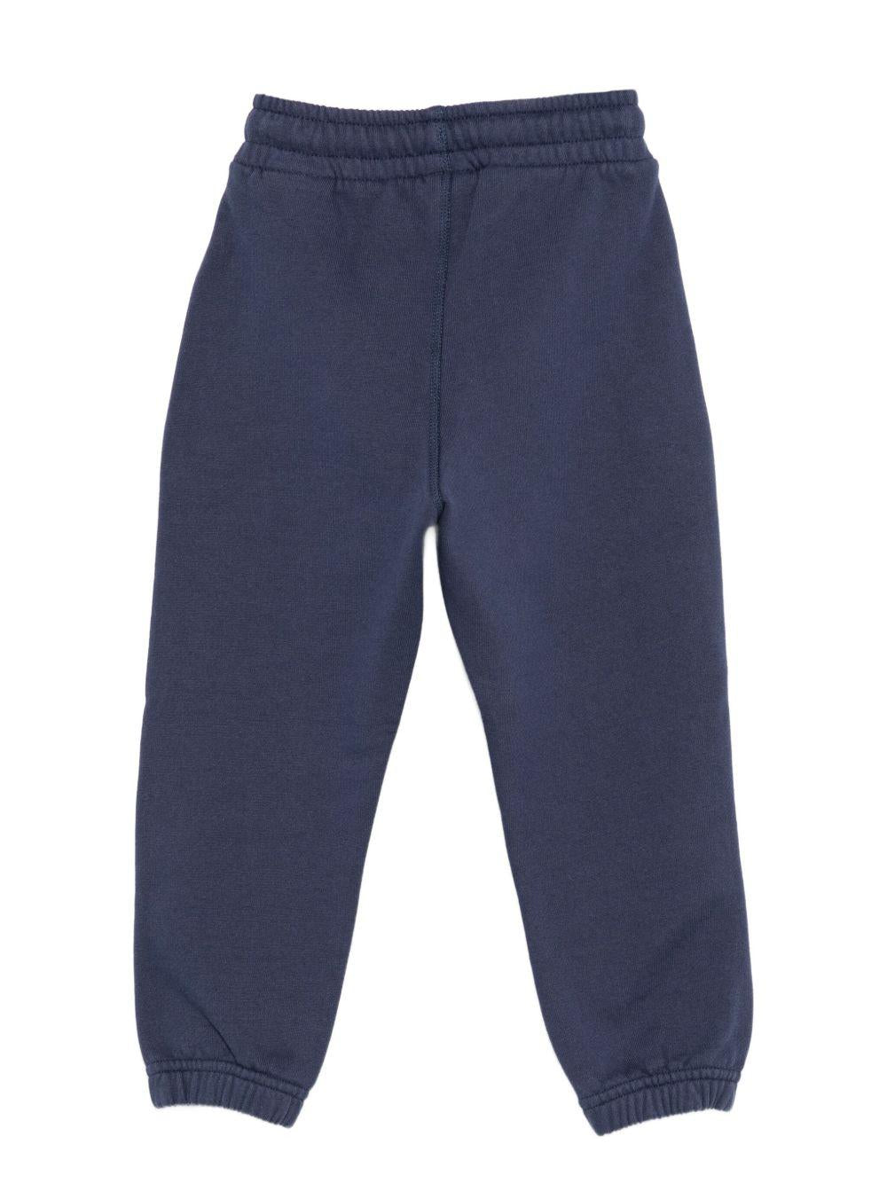 Pantalone blu navy per bambino OBCH001F25FLE005 4684 Off White Kids 