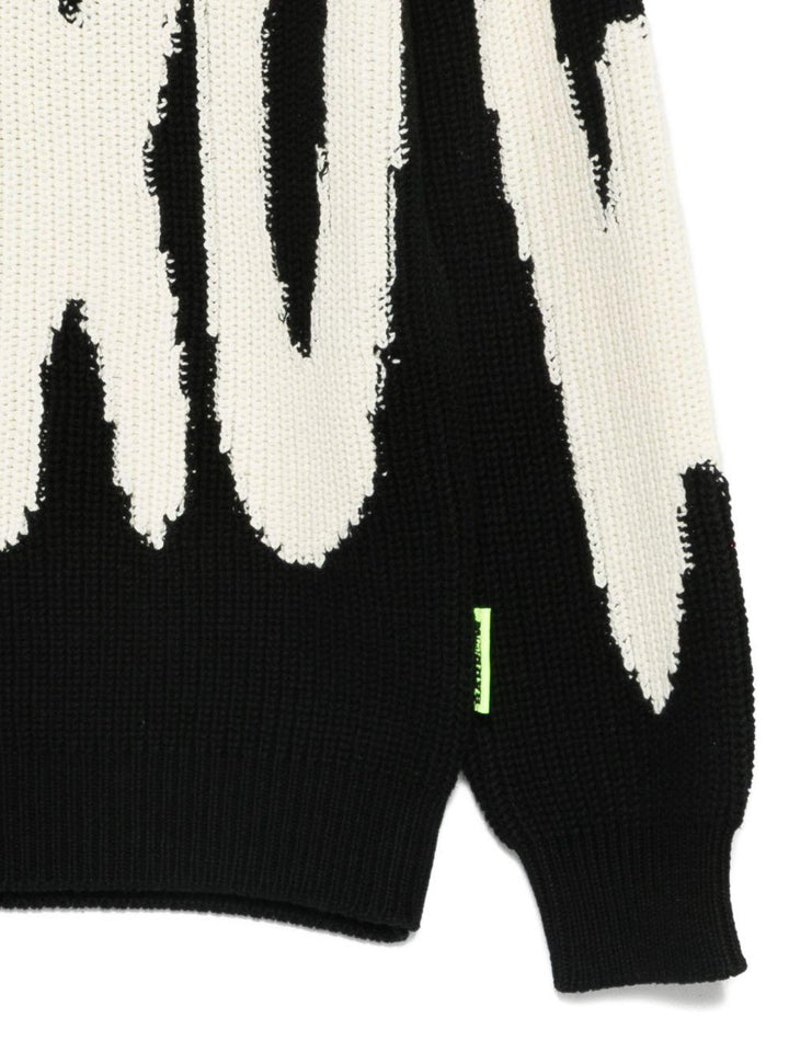 Maglione nero per bambino F5BKJUJP125 110 Barrow Kids 