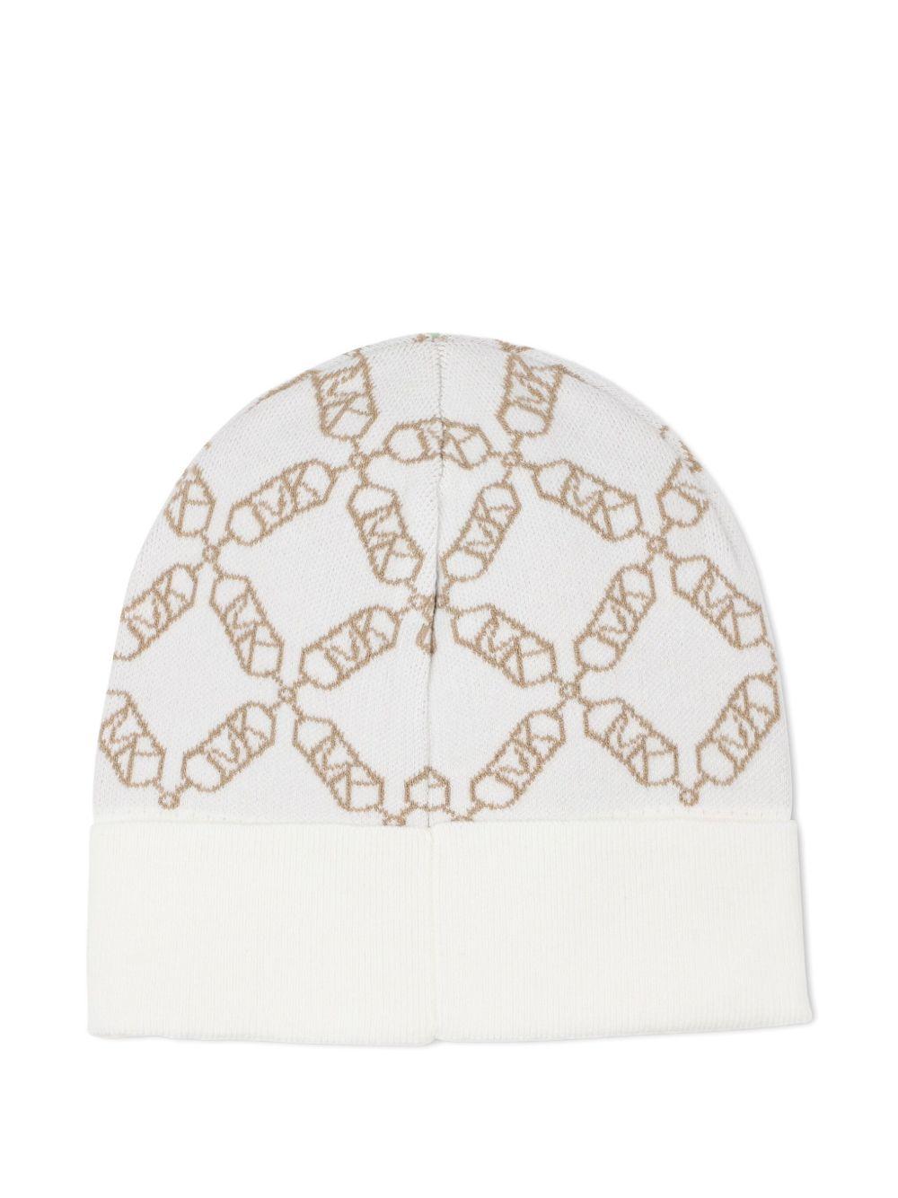 Cappello bianco/oro per bambina R30520 117 Michael Kors Kids 