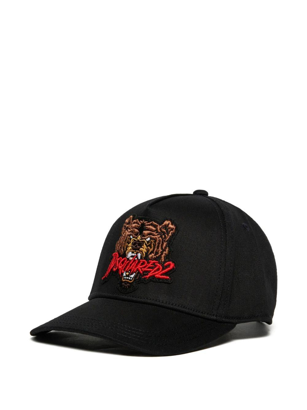 Cappello nero per bambino DQ3116D00YT DQ900 Dsquared2 Kids 