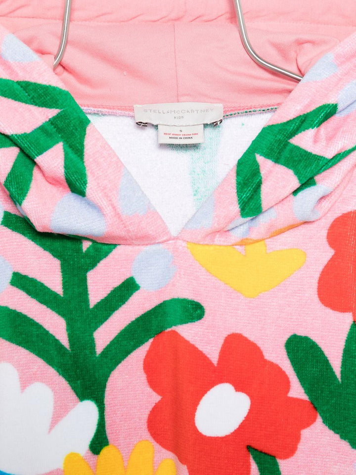 Accappatoio multicolor per bambina TYCB90Z3532 465BC Stella McCartney Kids 