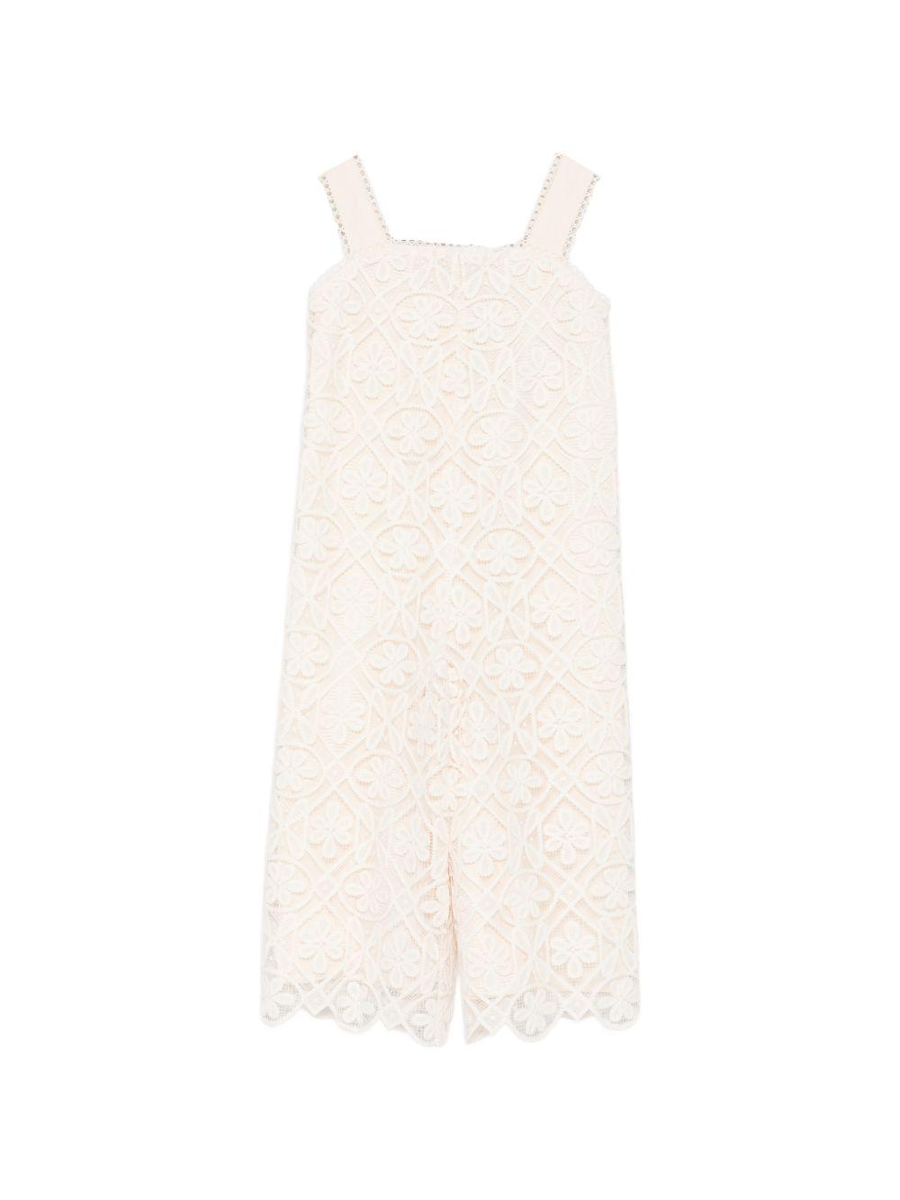 Tuta color crema per bambina 5207 015 Abel & Lula 